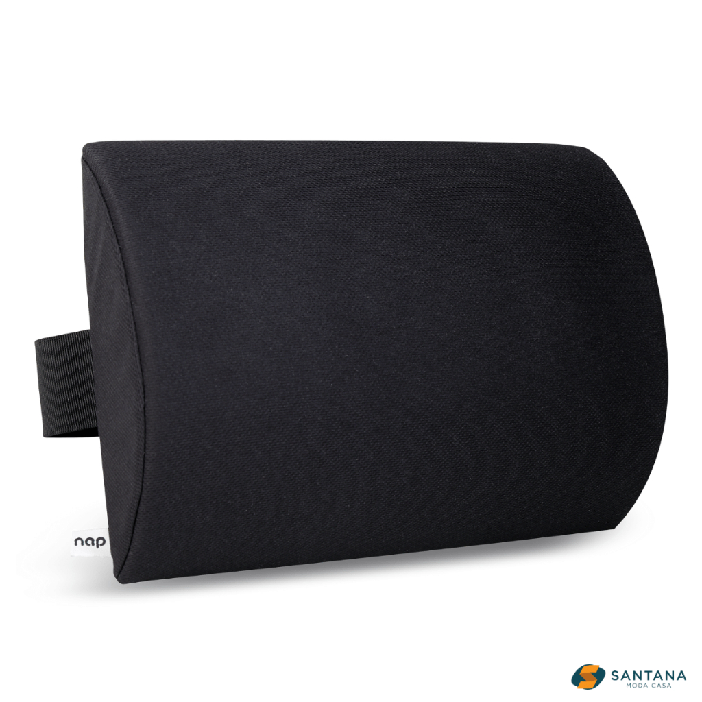 Almofada Apoio Para Lombar Meia Lua Ergonômica Nasa Nap Care | Shopee ...