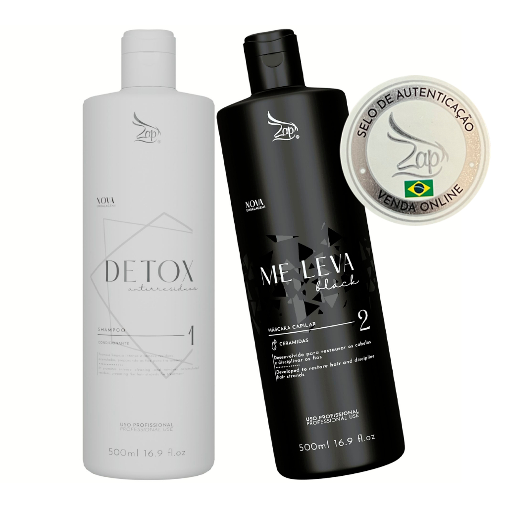 Zap Progressiva Me Leva Black A mais vendida 500ml Original | Shopee Brasil