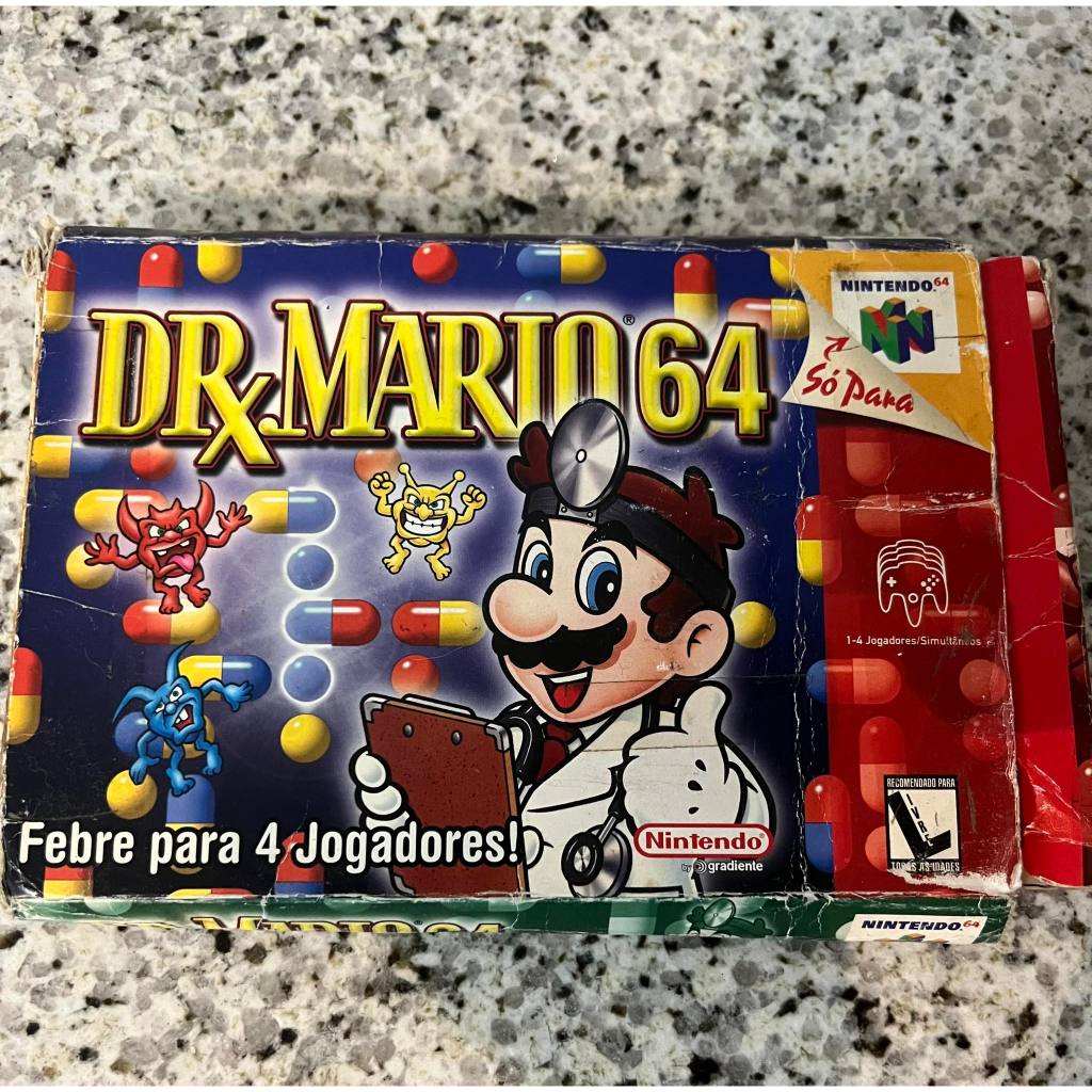 Dr Mario 64 - Nintendo 64 - Nacional Gradiente