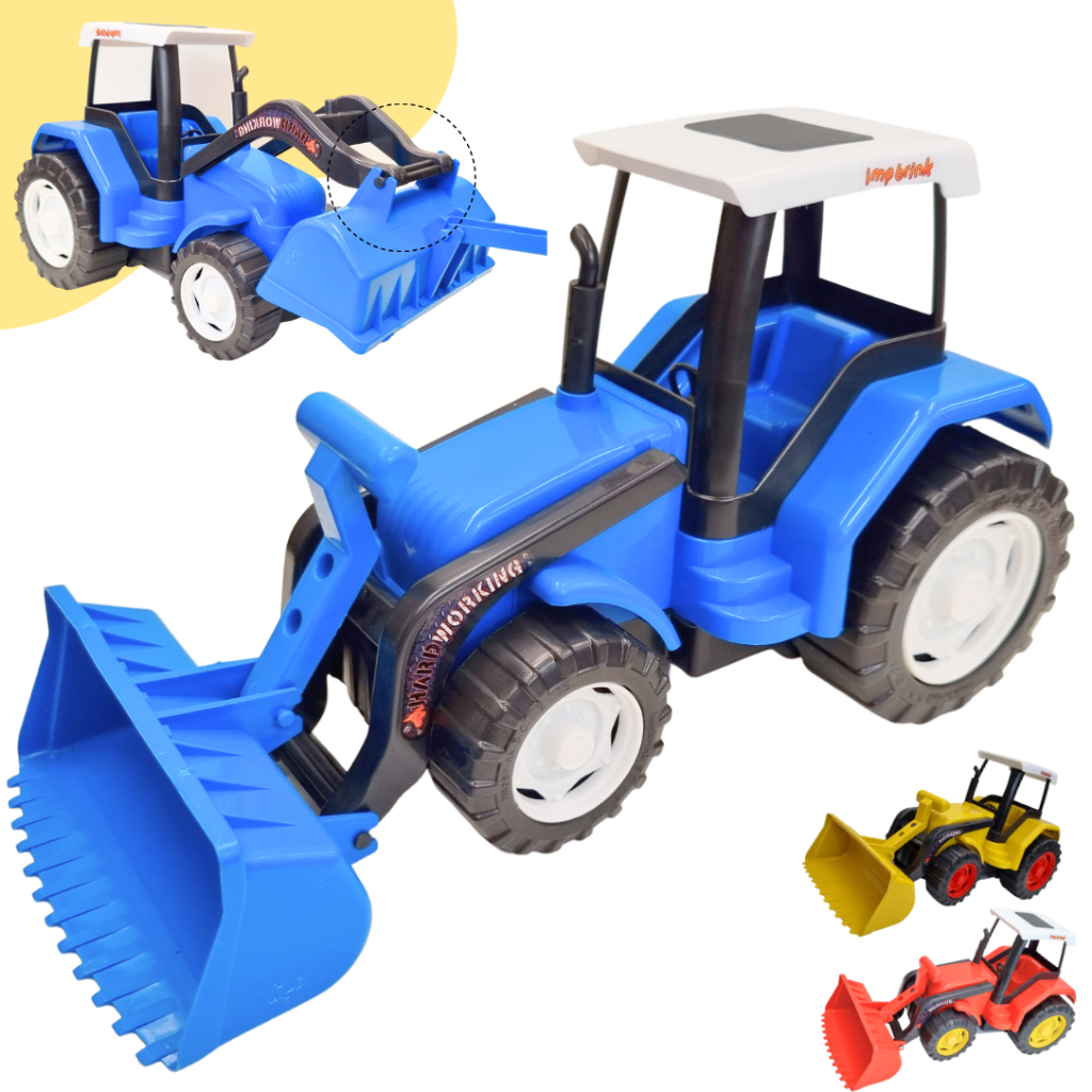 Trator Escavadeira Grande Brinquedo Com Alavanca de Manuseio de Pá ...