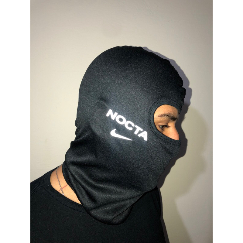 Balaclava Preta Lisa Noct NK Refletiva Shopee Brasil