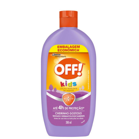 Repelente De Insetos Off! Loção Kids 200ml | Shopee Brasil