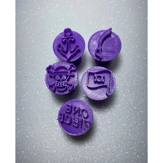Carimbo para Brigadeiro Tema One Piece