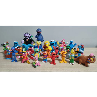 Raras Miniaturas da coleção Vila Sésamo - Originais- vendas unitárias