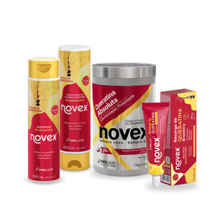 KIT NOVEX RECARGA DE QUERATINA TRATAMENTO ULTRAPROFUNDO