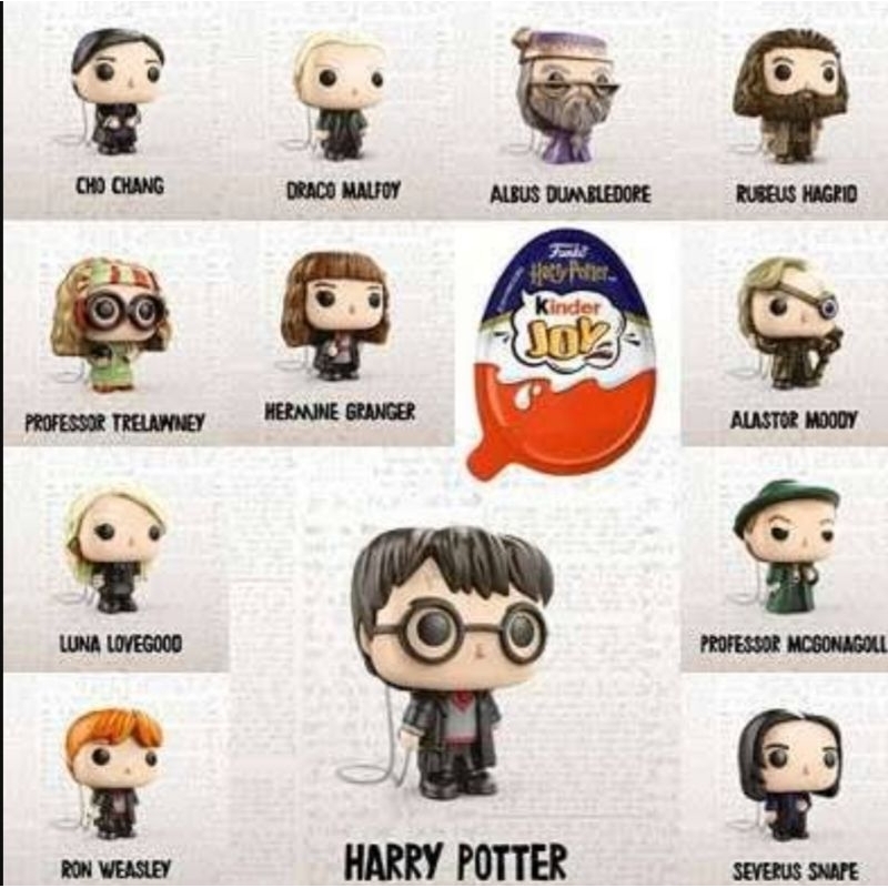 Funko Harry Potter Kinder Ovo Joy Escorrega O Pre o