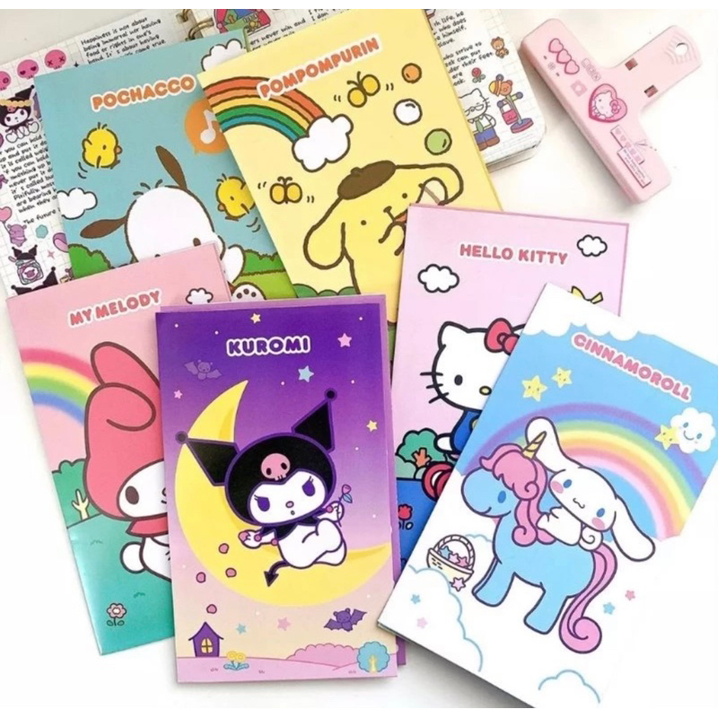 Cartela de adesivos Sanrio My Melody Hello Kitty kit com 3 | Shopee Brasil