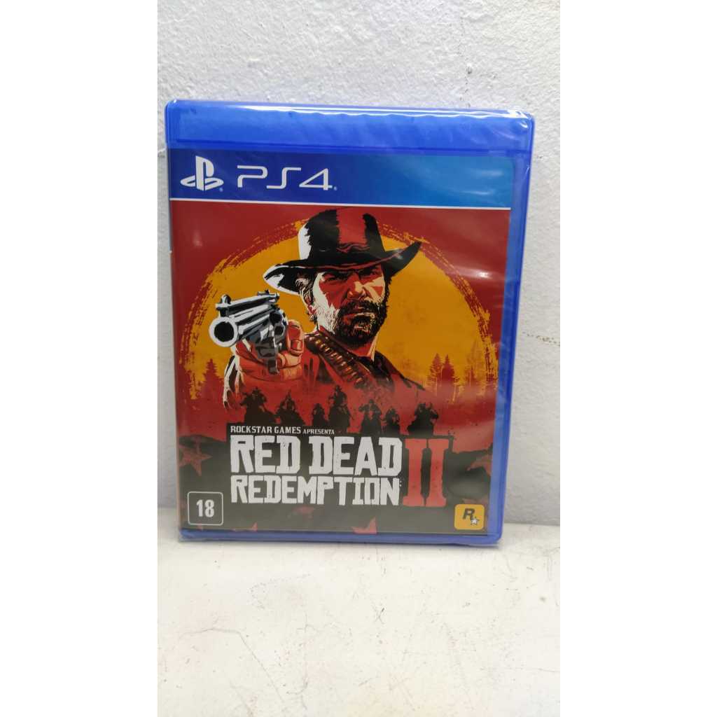 Red Dead Redemption 2 Mídia Física PS4 NOVO - Lacrado - www