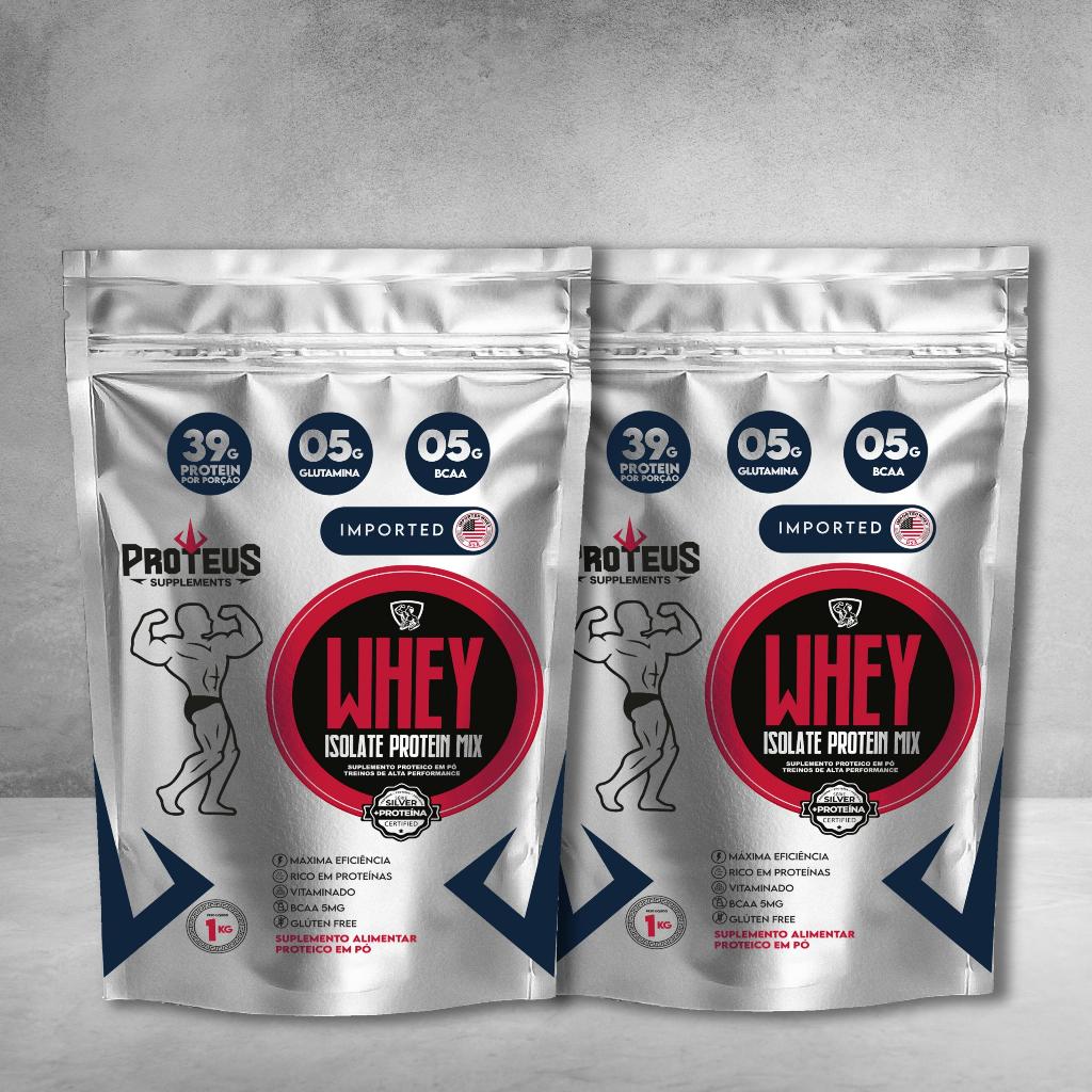 Whey Protein Iso Mix 2kg 39gr Proteina muito mais Resultados