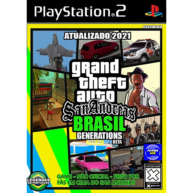 Gta Brasil ps2 patch