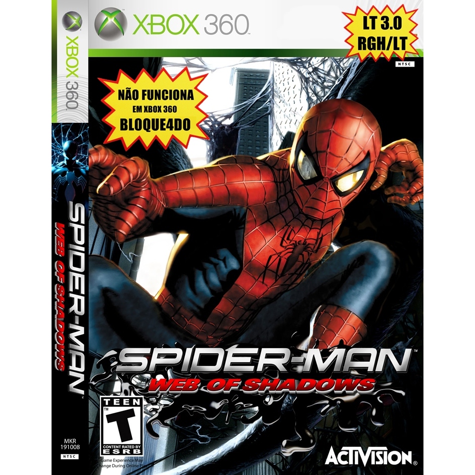 Spider-man: Web Of Shadows - Xbox 360