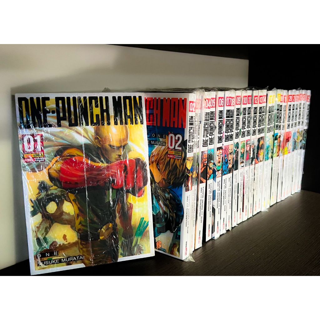 One Punch Man Vol.1-22+Fan Book 23 Set Japanese Manga