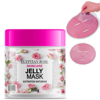 jelly mask rose + molde de preparo
