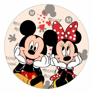 40 Adesivos Mickey Minnie 3cm