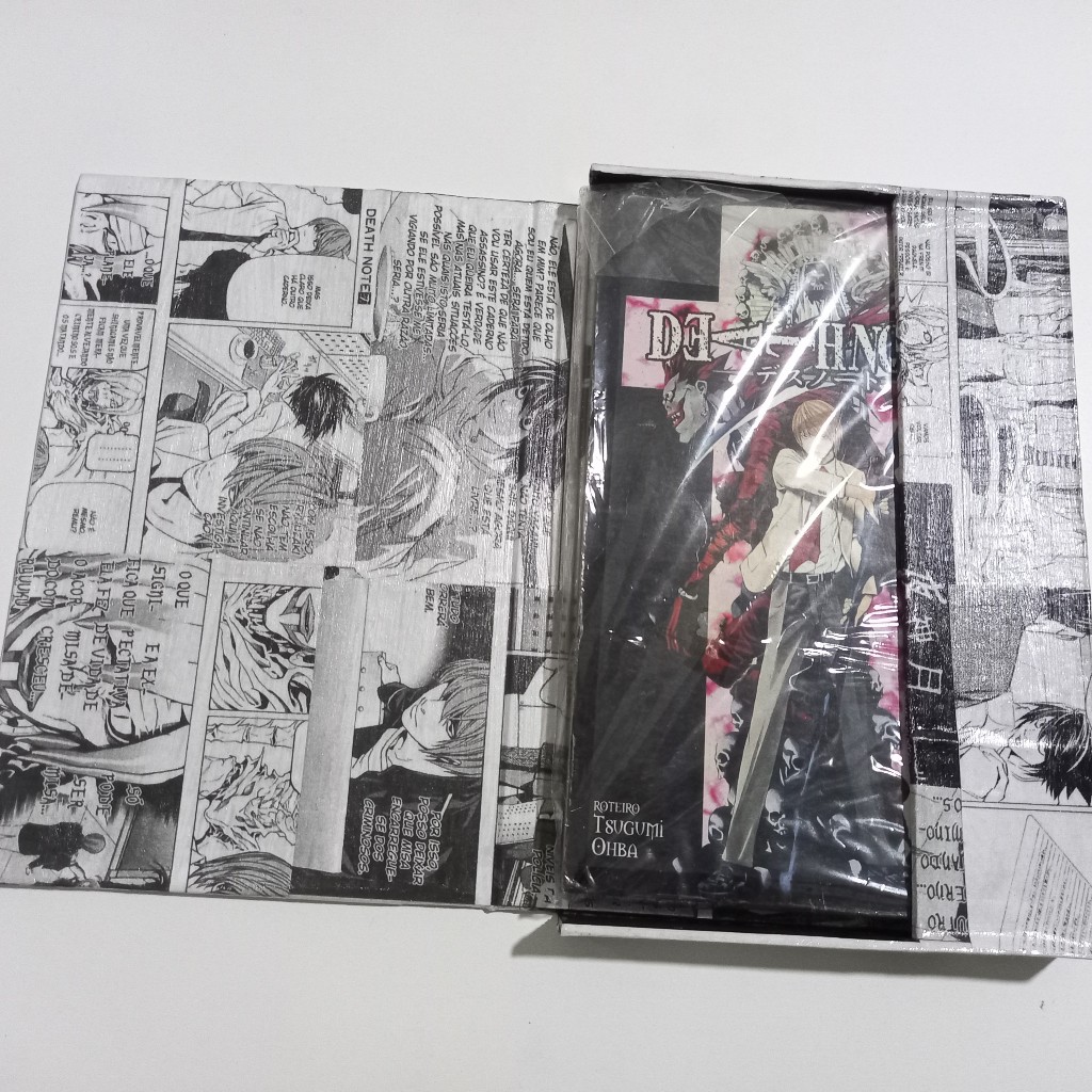 Capa para proteger mangás personalizado Death Note (leia o anúncio com atenção)