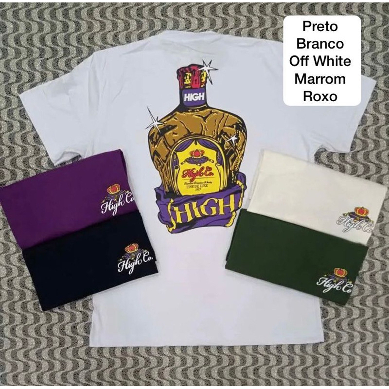 Camiseta Royal Moda Casual Oversize estilo de rua