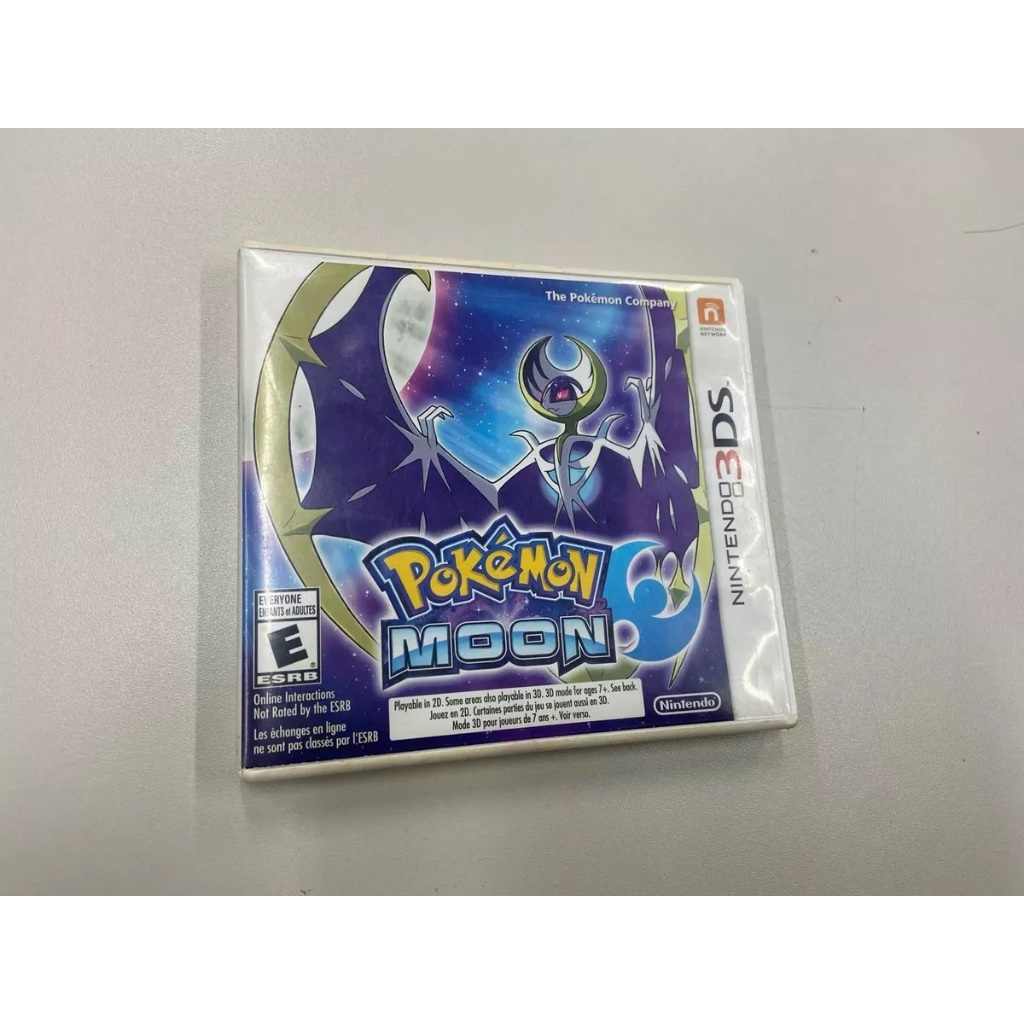 Pokemon Moon Original Nintendo 3ds 2ds New