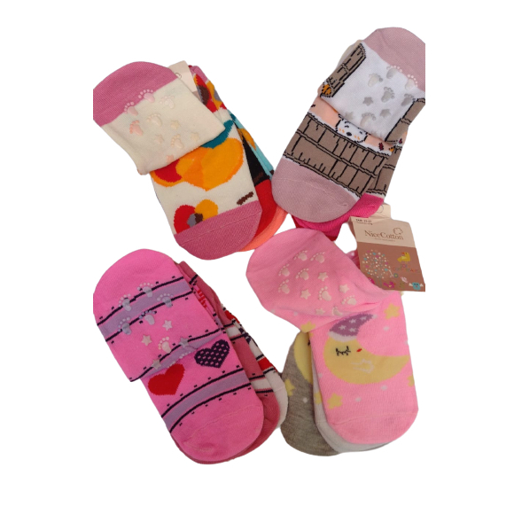 KIT C/2 PARES DE MEIAS PERSONAGEM PARA MENINO e KIT COM 3 PARES DE MEIA PARA MENINA/MENINO