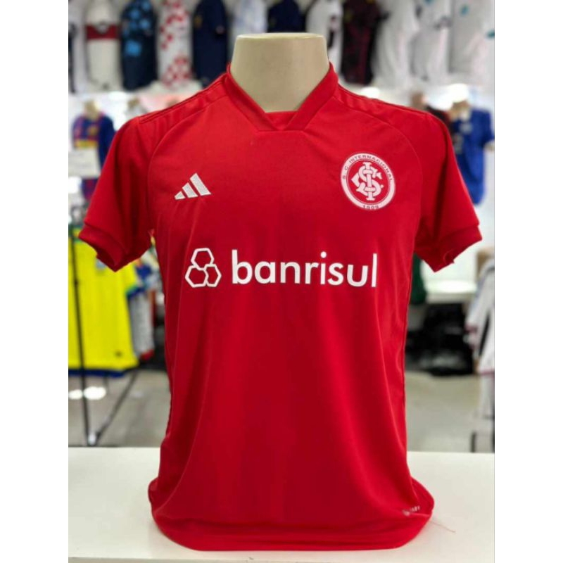 Camiseta de Futebol Feminina Do Inter Rosa Nova Baby Loock Justinha em Dry  Rosinha Com Bordado do Time Internacional Original Colorado