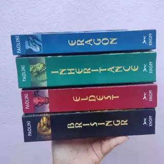 Coleção The Inheritance Cycle (Ciclo da herança) - Eragon, Inheritance, Eldest e Brisingr (4 livros) em inglês