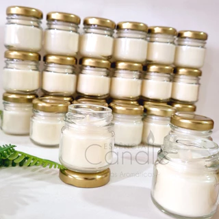 Kit com 10- 20- 30- 40 - Mini Velas Aromáticas - SEM ADESIVO