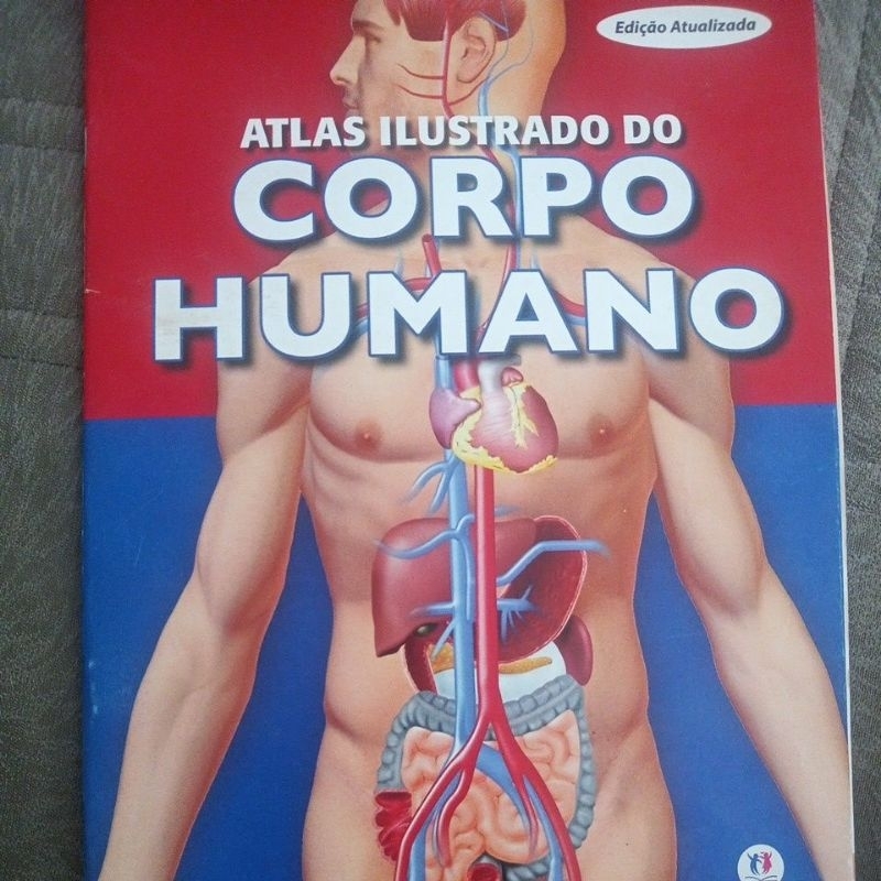 Livro Atlas Ilustrado Do Corpo Humano Shopee Brasil