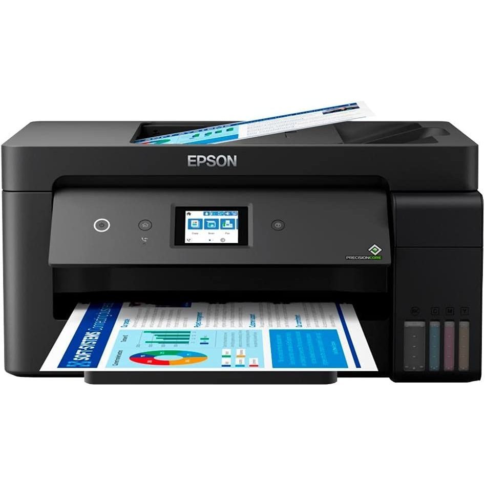 Impressora Multifuncional Epson EcoTank L14150 - Tanque de Tinta Colorida, formato até A3+ Wi-Fi , USB, Bivolt