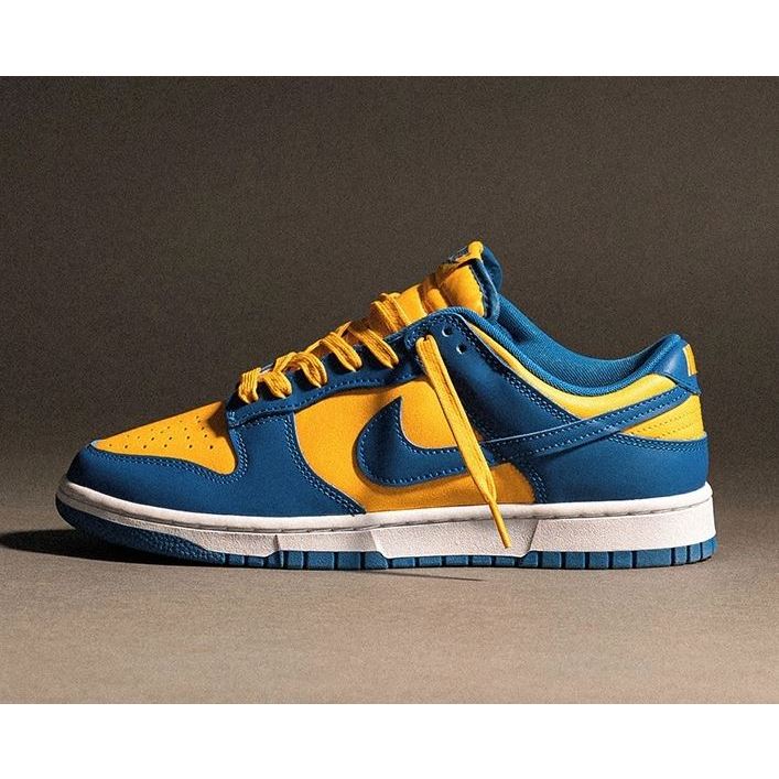 Tênis Nike Dunk Low SB Coast Azul e Amarelo Feminino & Masculino Super Oferta Lançamento !