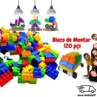 Kit 16 Bonecos Minifigures Blocos De Montar Minecraft Top - Mega Block Toys  - Brinquedos de Montar e Desmontar - Magazine Luiza