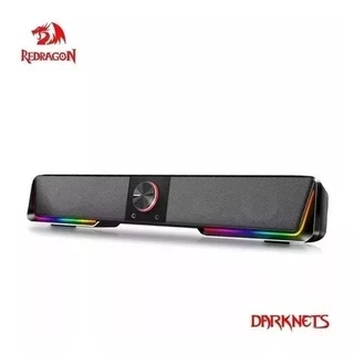Caixa De Som Soundbar Redragon Darknets Gs570 Rgb Cor Preto