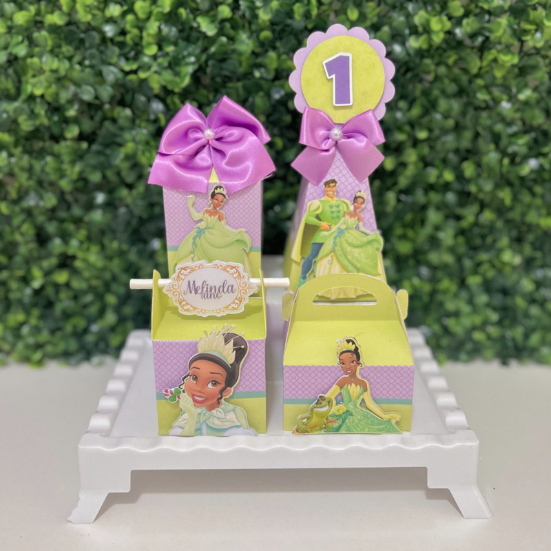 Kit Festa Princesa e o Sapo | Personalizados | Lembrancinhas | Festa ...