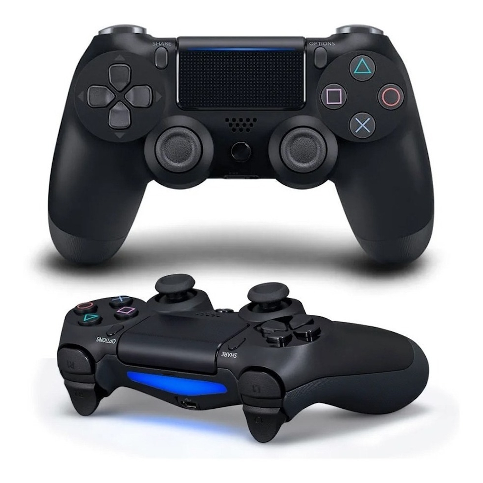 Controle PS4 Preto Sem Fio Primeira Linha Com Caixa e com marca