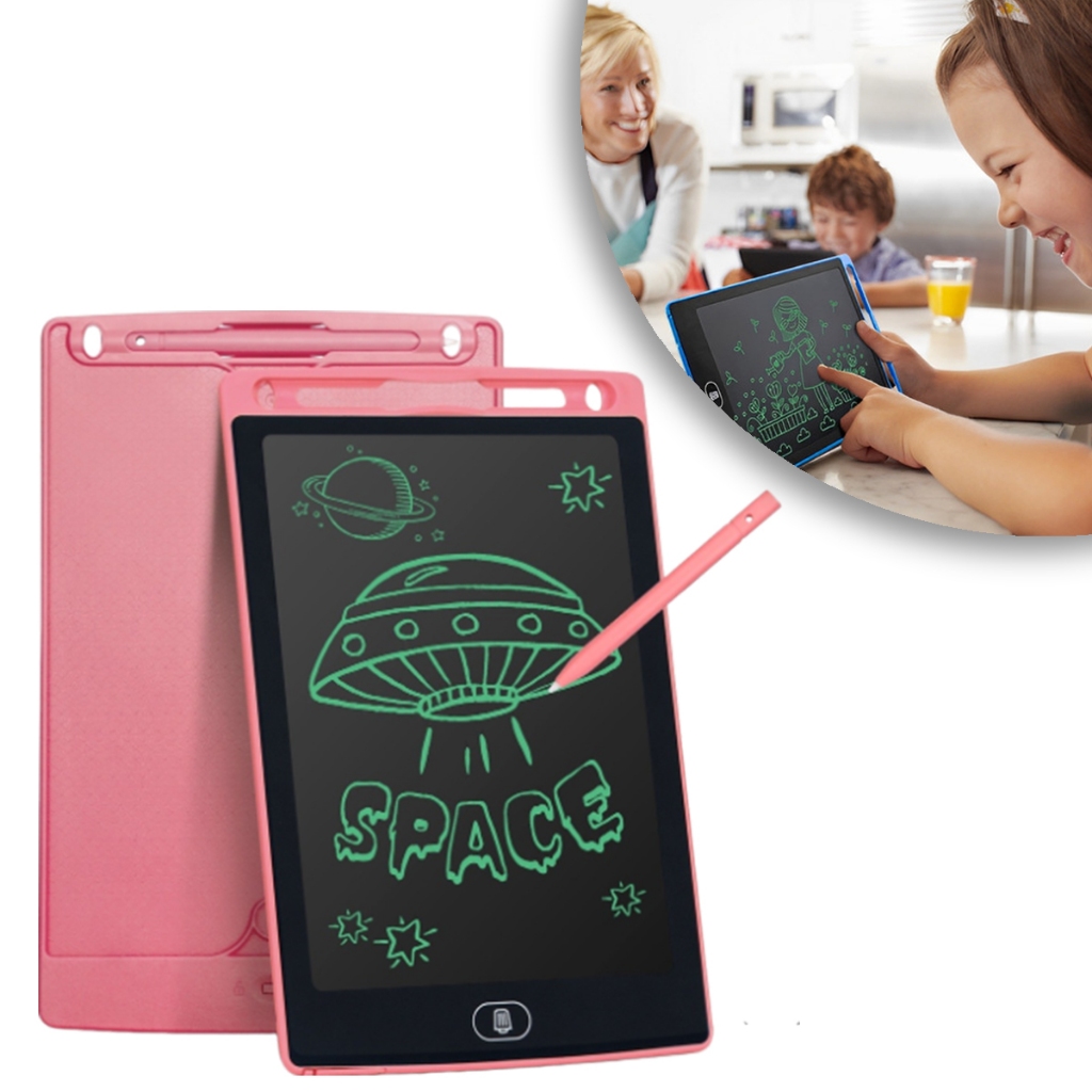 Lousa Magica Digital Tela 8,5pol Tablet Infantil com Caneta Bloco