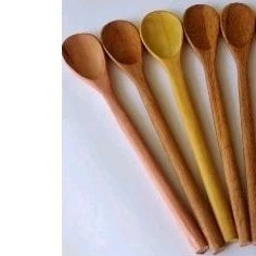 COLHER DE PAU KIT COM 5 UNIDADES DE 25 CM