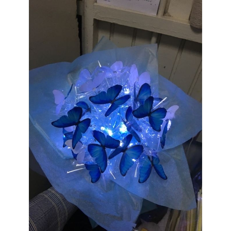 Mini buque de borboleta - LEIA A DESCRIÇÃO ! - Varias cores. | Shopee ...