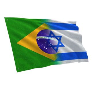 Bandeira Estados Unidos com Brasil grande 1,50 x 1,00m