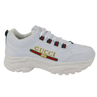 Tenis tratorado hot sale gucci