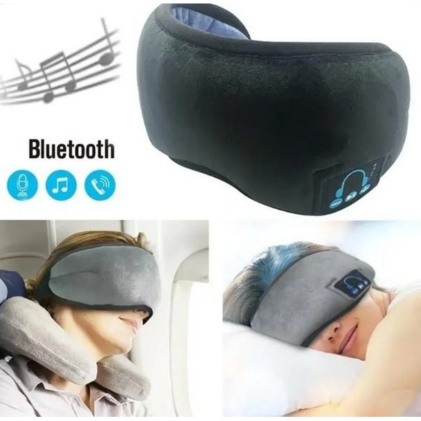 Mascara Bluetooth Musica De Dormir Tapa Olho Fone Ouvido com o Melhor Preço  é no Zoom