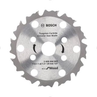 Disco serra Circular Bosch Ecoline ø110x20mm 12D