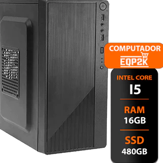 Computador Intel I5 Ssd 480gb 16gb Memória Ram