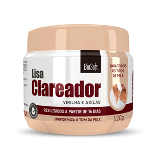 Creme Lisa Clareador de Virilha e Axilas 120g