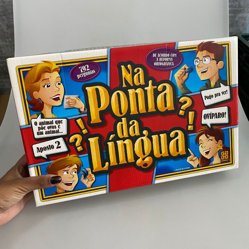 Jogo De Perguntas E Respostas Na Ponta Da Língua Grow