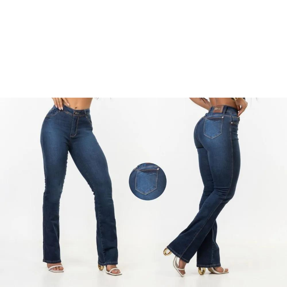 Calça jeans flare sales patoge