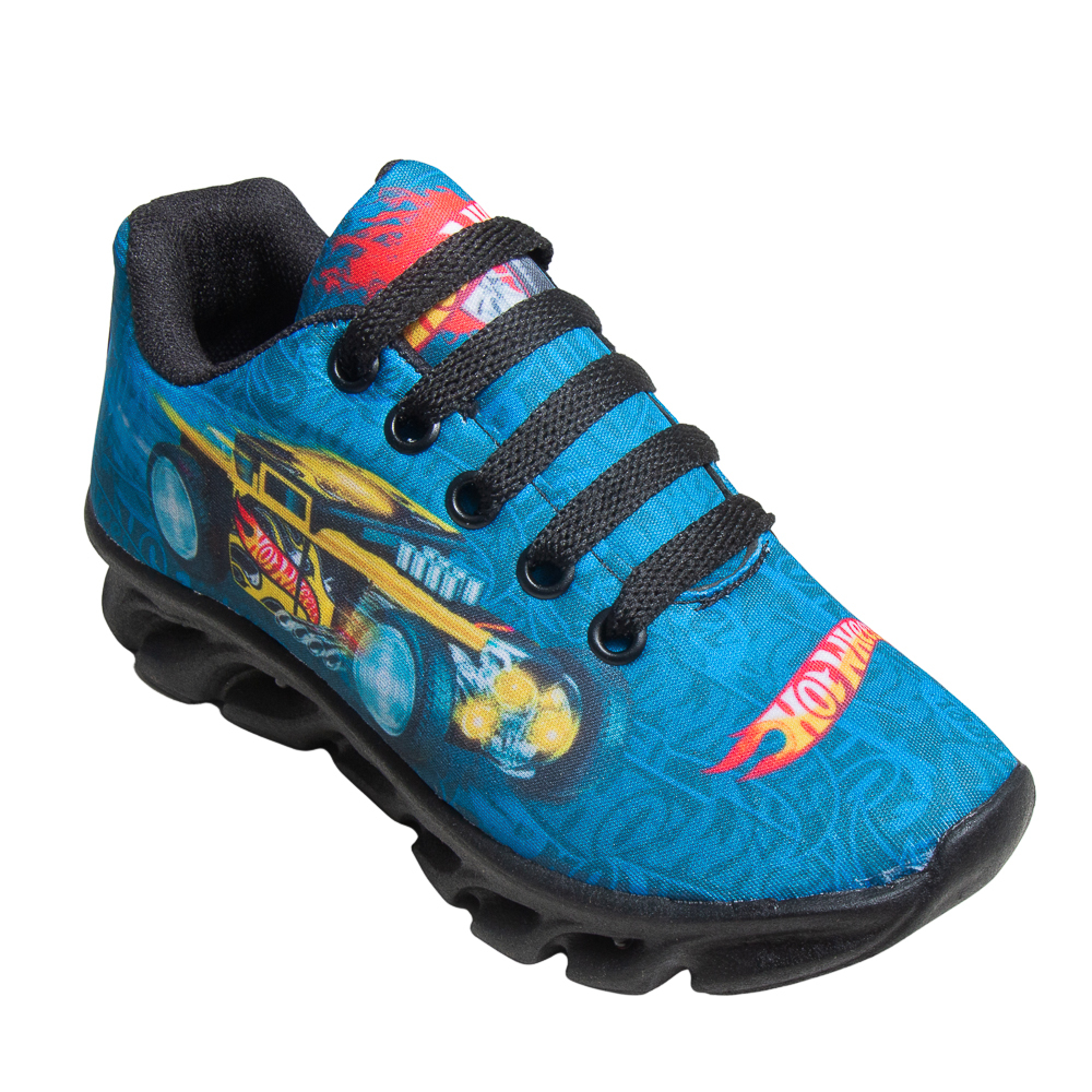 Tenis Led Infantil Masculino Hot Wheels Menino | Shopee Brasil