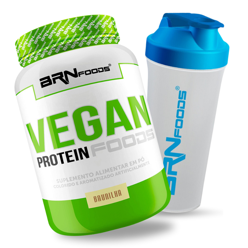 Vegan Protein Foods Whey Protein Vegano 900 Gramas + Coqueteleira