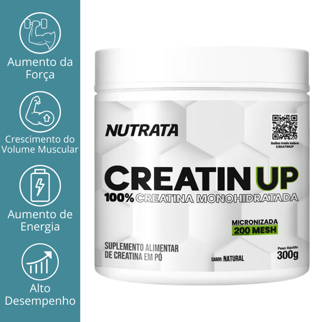 CREATINA CREATIN UP 300G - NUTRATA