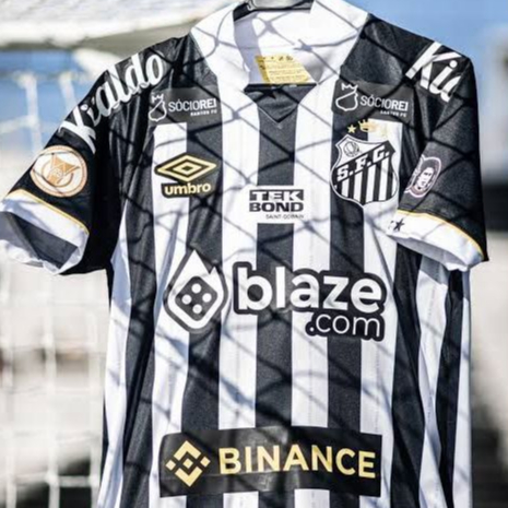 Camisas e Camisetas de TIME do SANTOS FC 2023 / Meninos da Vila ! / Escudo Bordado + Envio Imediato !
