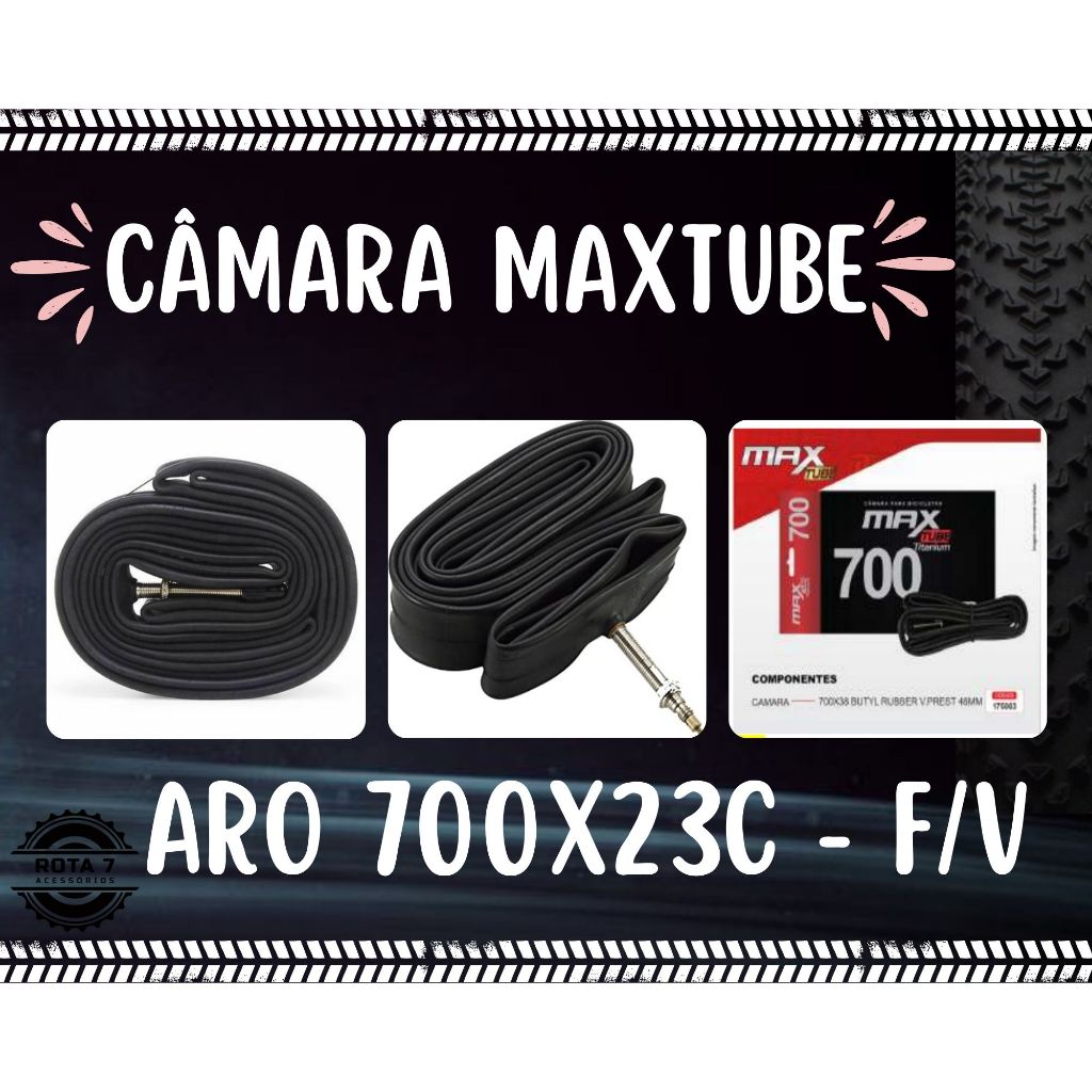 Camara best sale bicicleta 700x23c