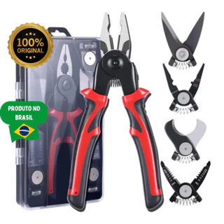 Alicate De Corte Tesoura Cabos Até 240mm alicate de eletricista completo troca pontas corta fio
