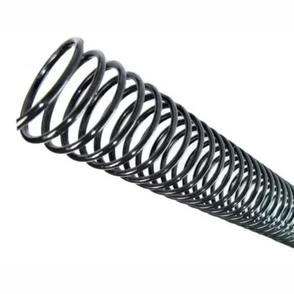Espiral para Encadernação Preto 29 mm para 200 folhas 35un